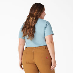 Women - Dickies Women's Plus Heavyweight Short Sleeve Pocket T-Shirt