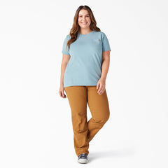 Women - Dickies Women's Plus Heavyweight Short Sleeve Pocket T-Shirt
