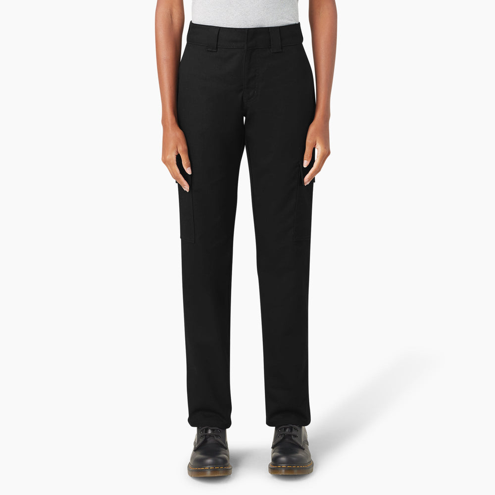 Women - Dickies Women's Super Flex Straight Leg Cargo Pants