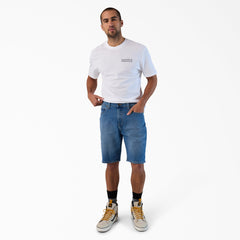 Men|Women - Dickies FLEX 5-Pocket Denim Shorts, 11"