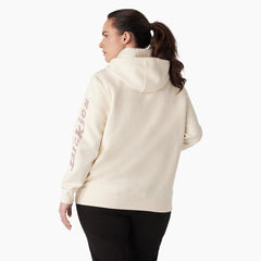 Women - Dickies Women's Plus Water Repellent Sleeve Logo Hoodie