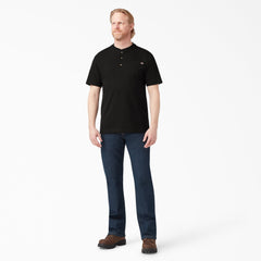 Men - Dickies Heavyweight Short Sleeve Henley T-Shirt