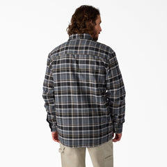 Men - Dickies Water Repellent Fleece-Lined Flannel Shirt Jacket