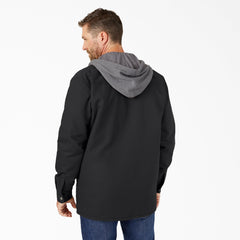 Men - Dickies Water Repellent Duck Hooded Shirt Jacket