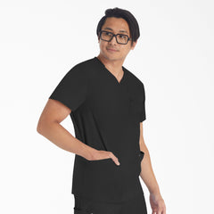 Men|Scrubs|Women - Dickies Men's EDS NXT V-Neck Scrub Top