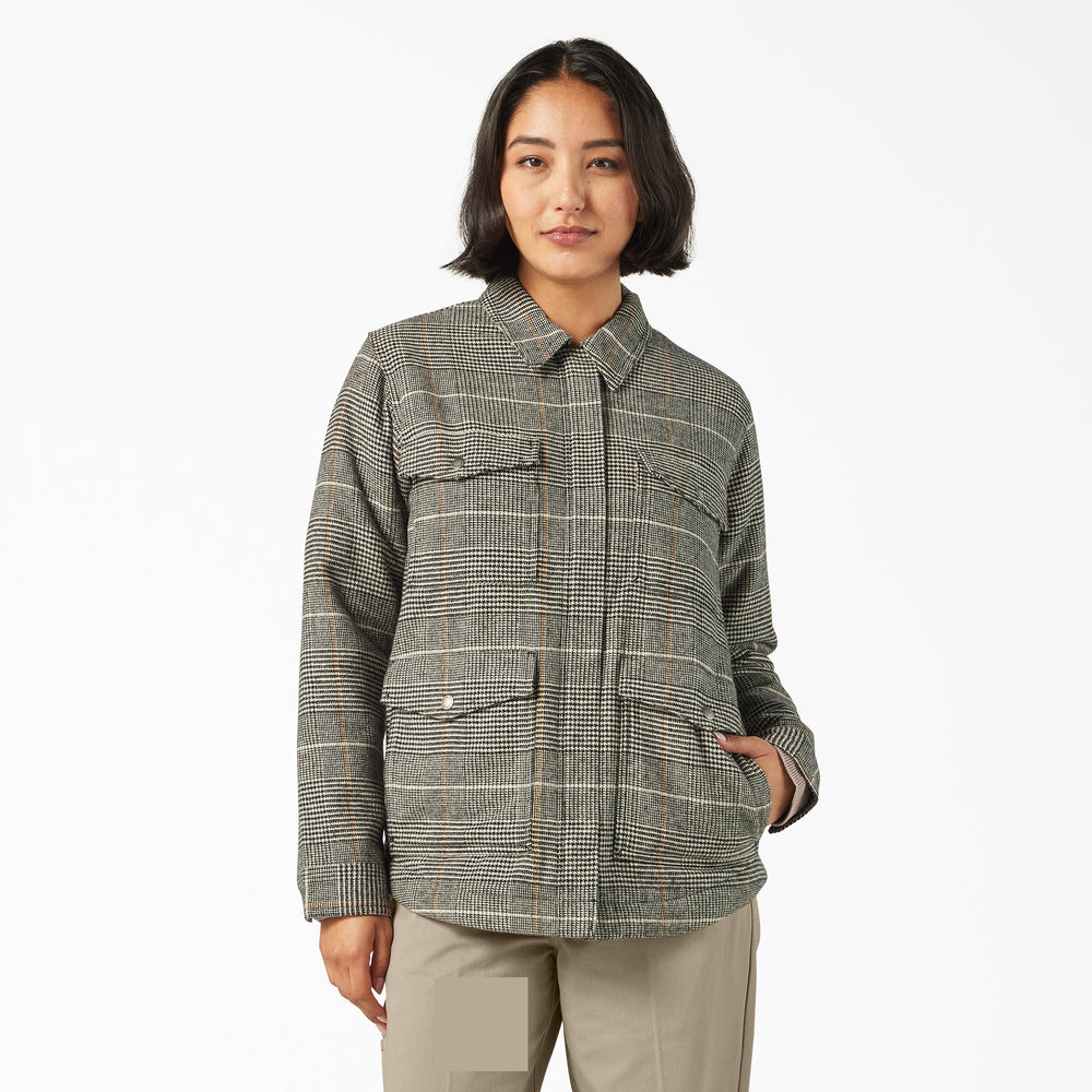 Women - Dickies Women’s Fleece Lined Flannel Chore Coat
