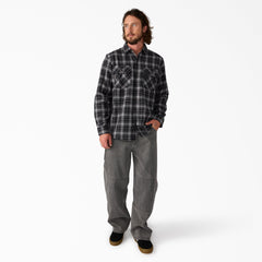 Men - Dickies Long Sleeve Flannel Work Shirt