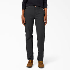 Women - Dickies Women's FLEX Relaxed Straight Fit Duck Carpenter Pants
