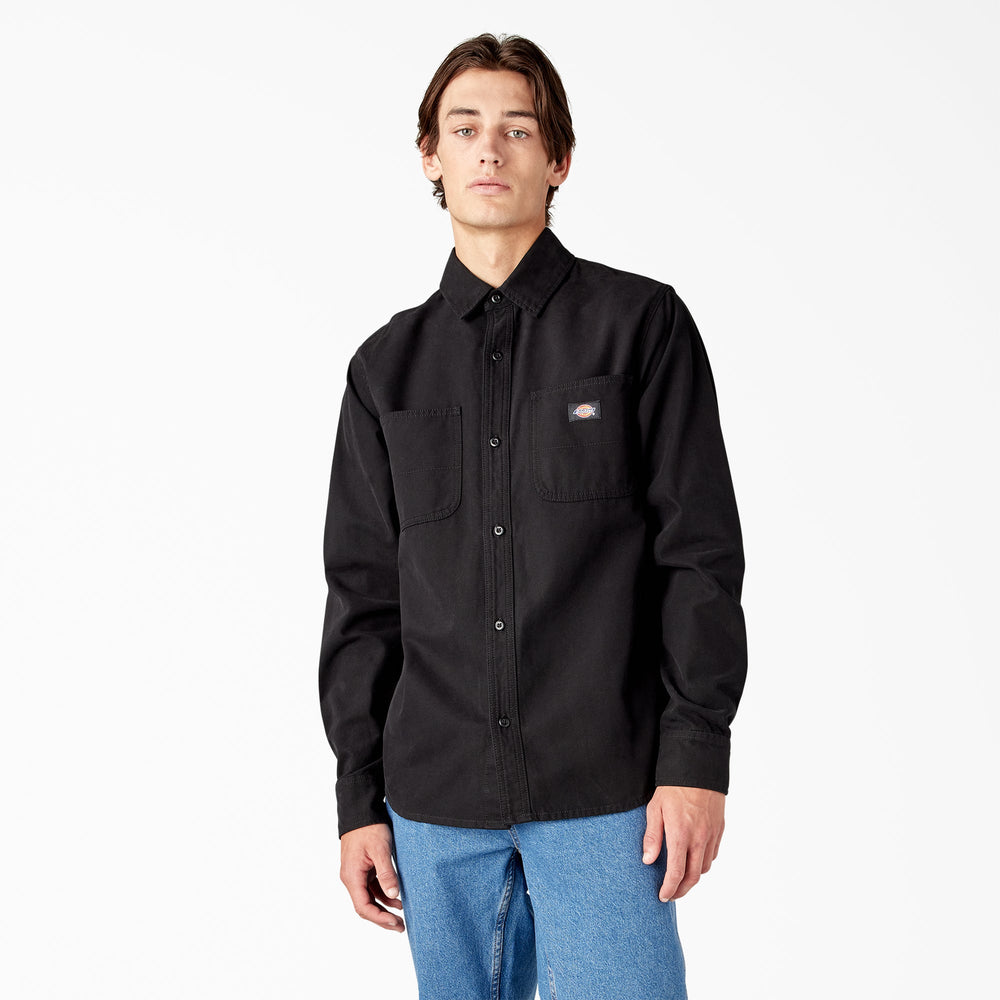 Men|Sale - Dickies Duck Canvas Long Sleeve Utility Shirt