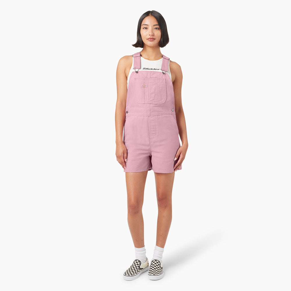 Sale - Dickies Women's Duck Canvas Bib Shortalls, 4"