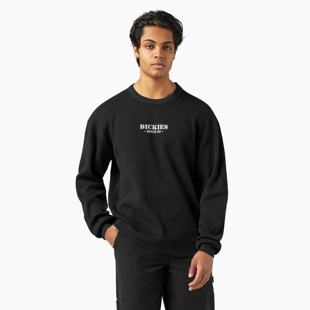 Men|Sale - Dickies Long Sleeve Waffle Shirt