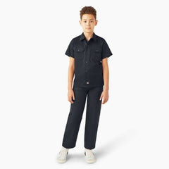 Men|Women - Dickies Kids’ Short Sleeve Work Shirt