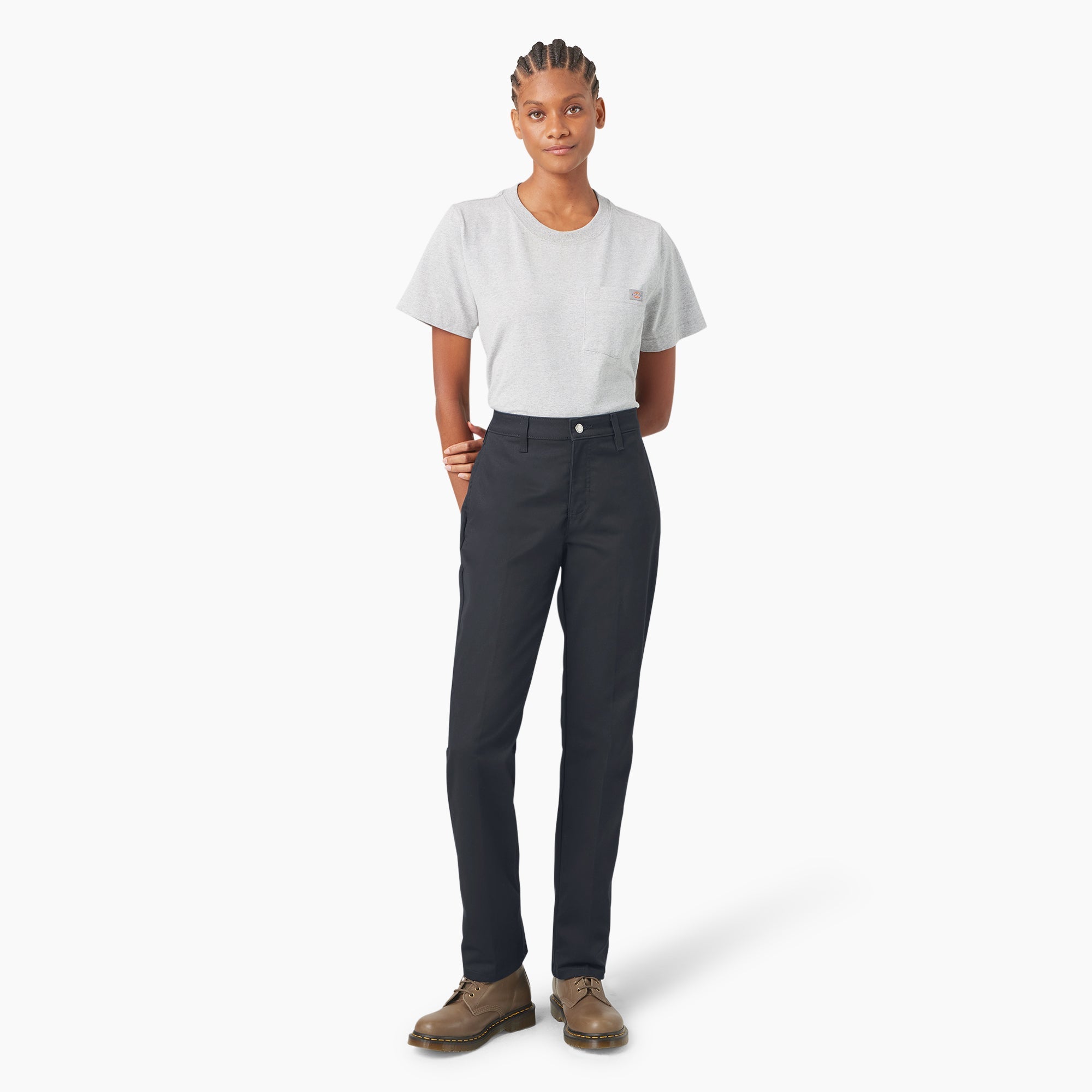 Women - Dickies Women's Super Flex Straight Leg Work Pants