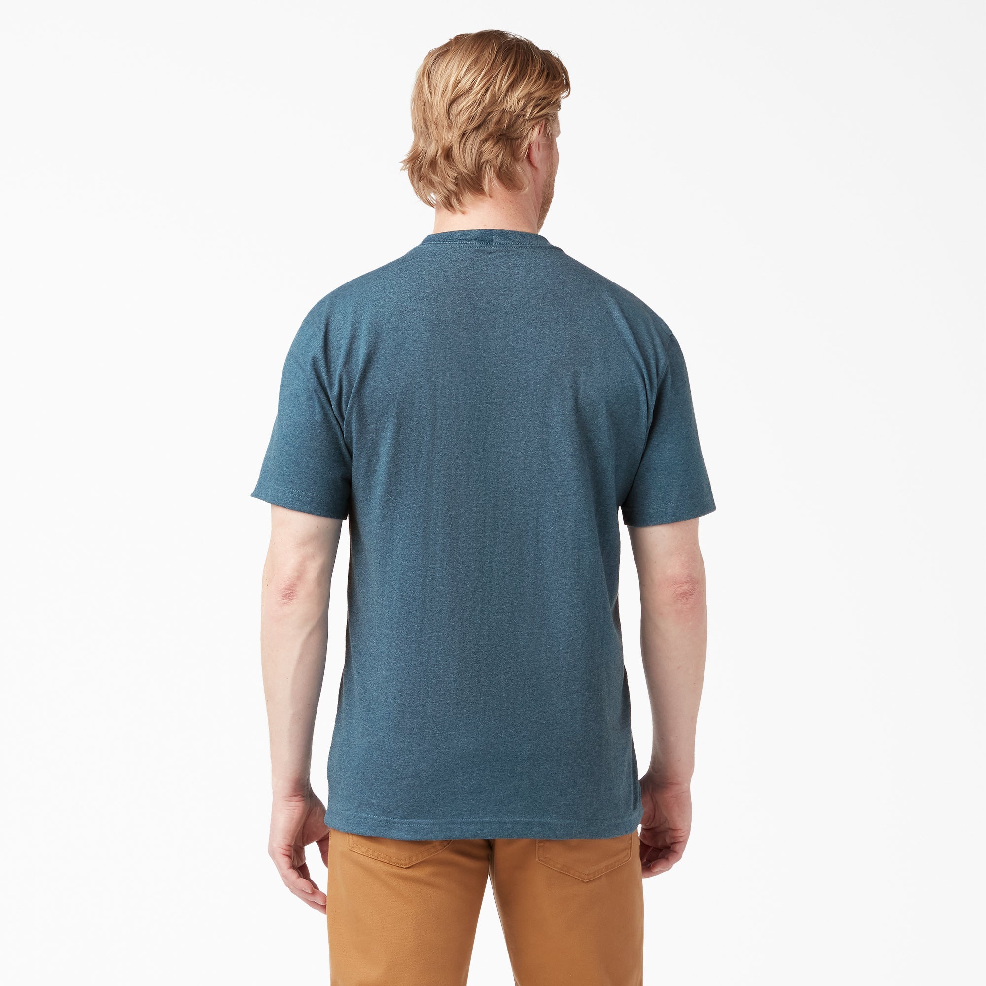 Men|Sale - Dickies Heavyweight Heathered Short Sleeve Pocket T-Shirt