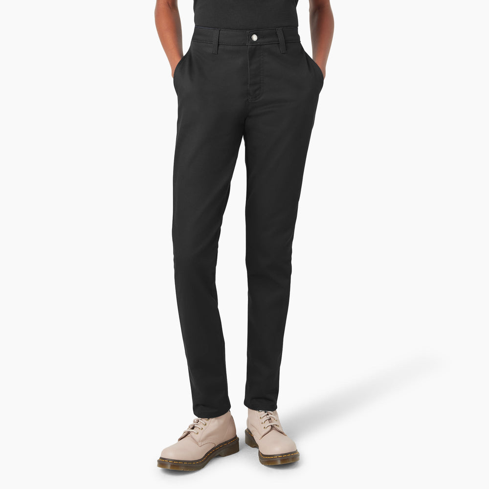 Women - Dickies Women's Super Flex Skinny Leg Work Pants