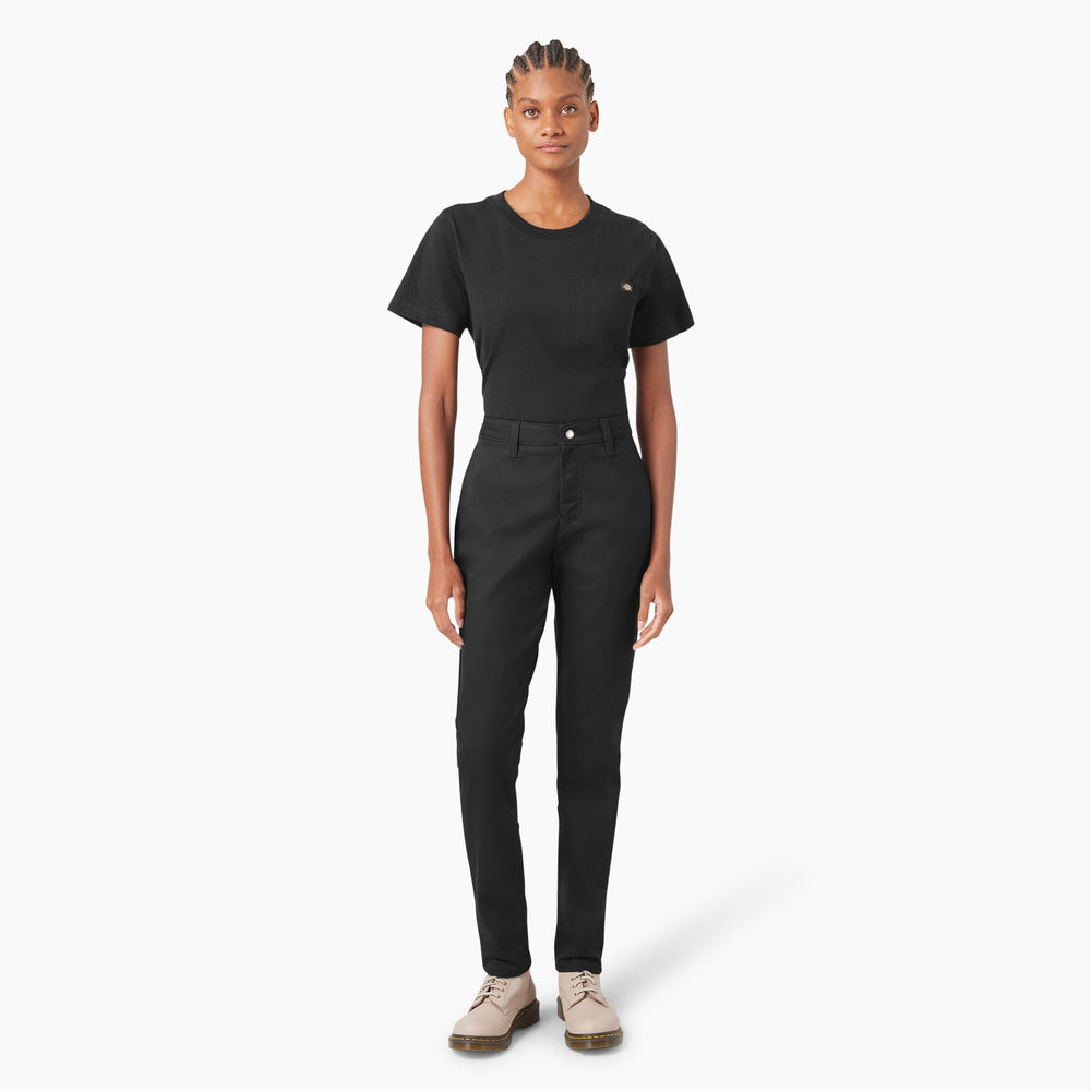 Women - Dickies Women's Super Flex Skinny Leg Work Pants