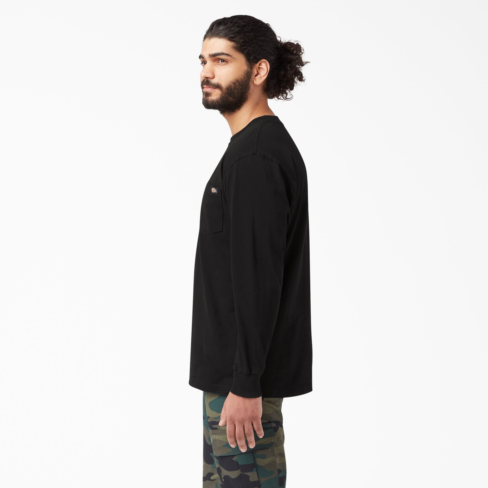 Men - Dickies Heavyweight Long Sleeve Pocket T-Shirt