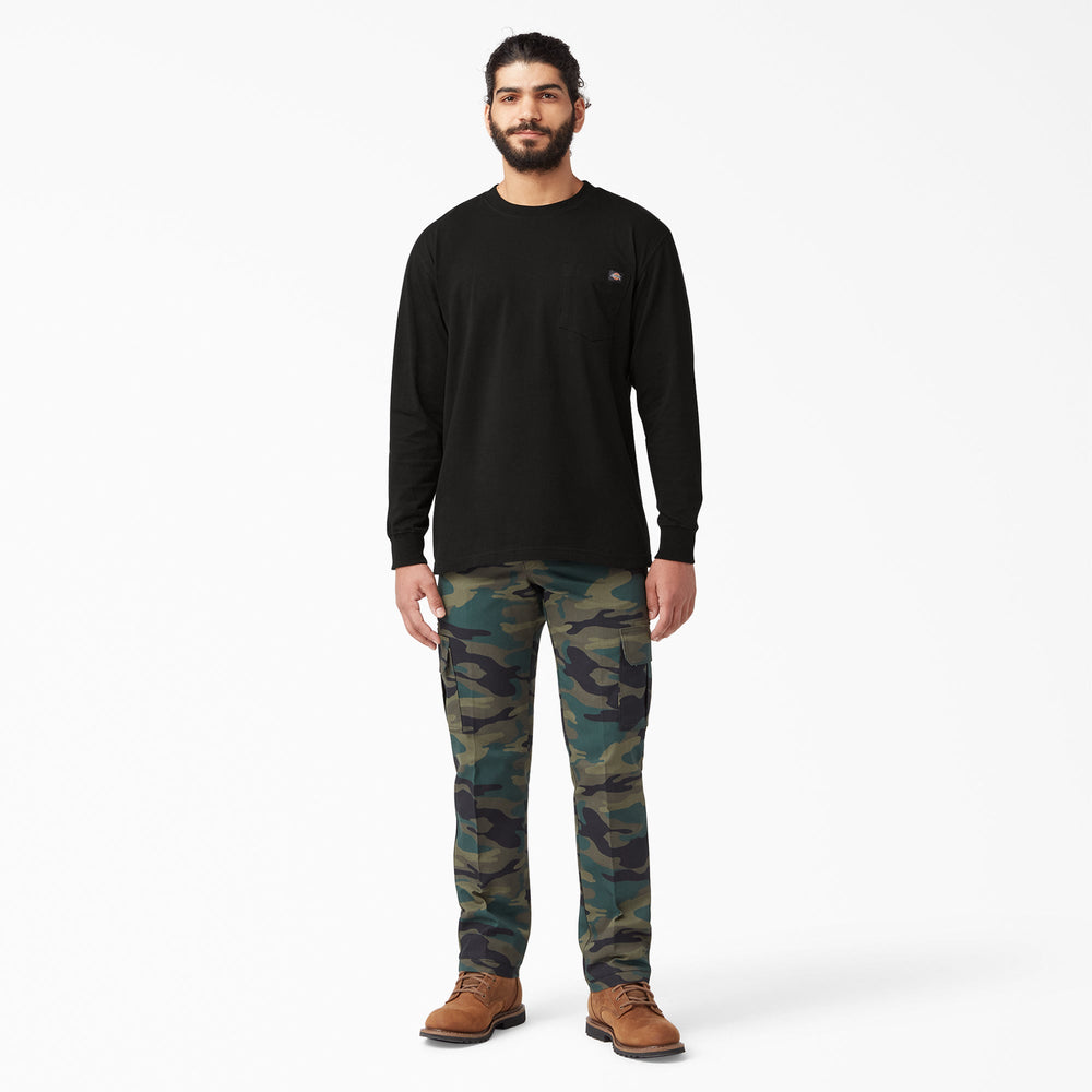 Men - Dickies Heavyweight Long Sleeve Pocket T-Shirt