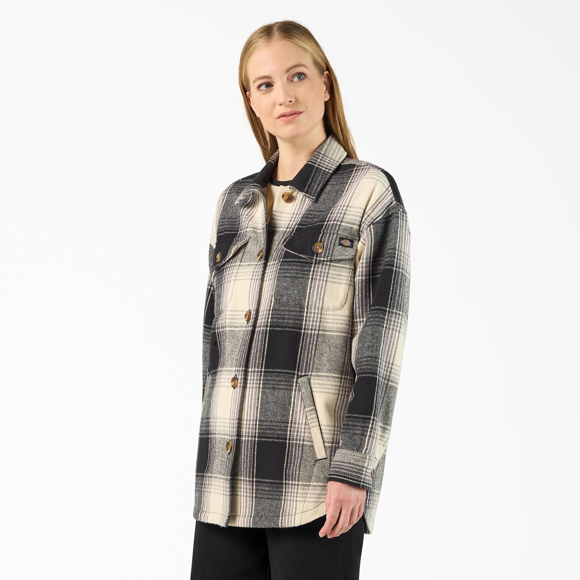 Sale - Dickies Women's Flannel Shacket