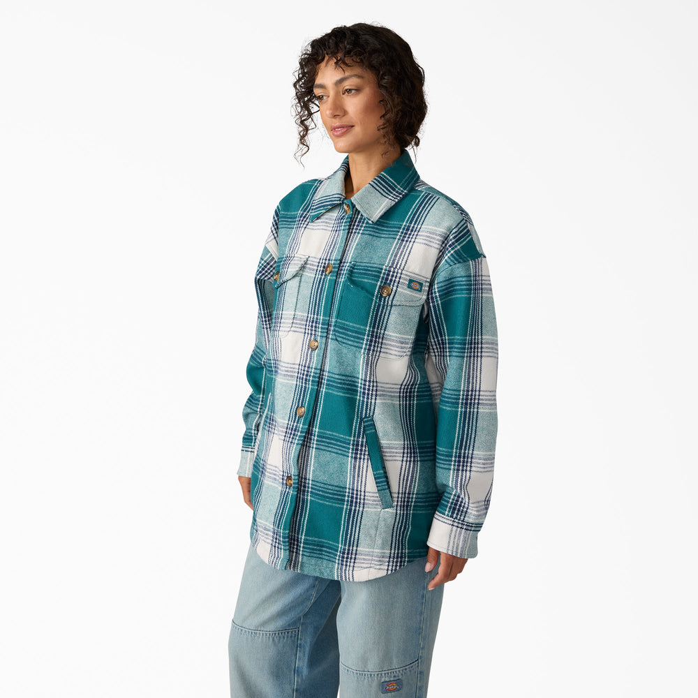 Women|Sale - Dickies Women's Flannel Shacket