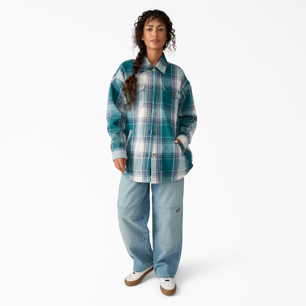 Women|Sale - Dickies Women's Flannel Shacket