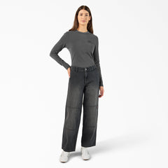 Women|Sale - Dickies Women’s Loose Fit Double Knee Jeans