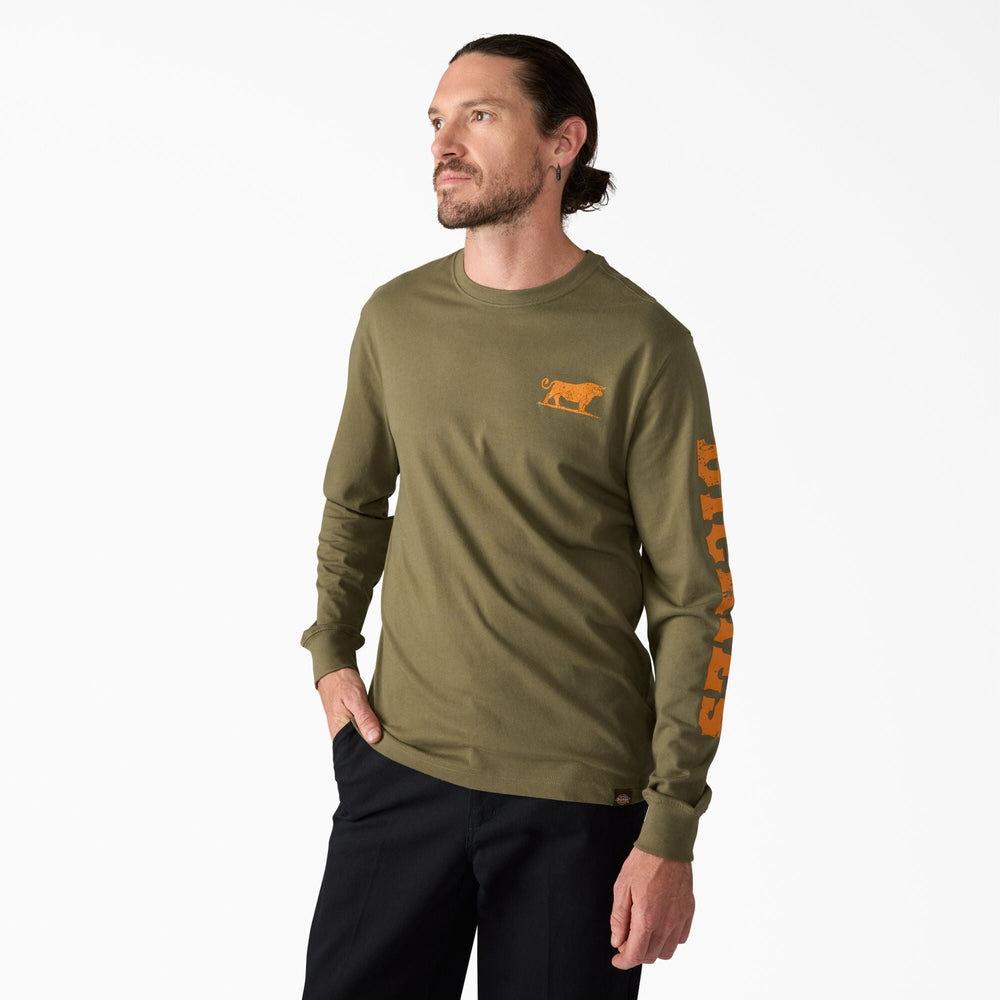 Sale - Dickies Headstrong Long Sleeve Graphic T-Shirt