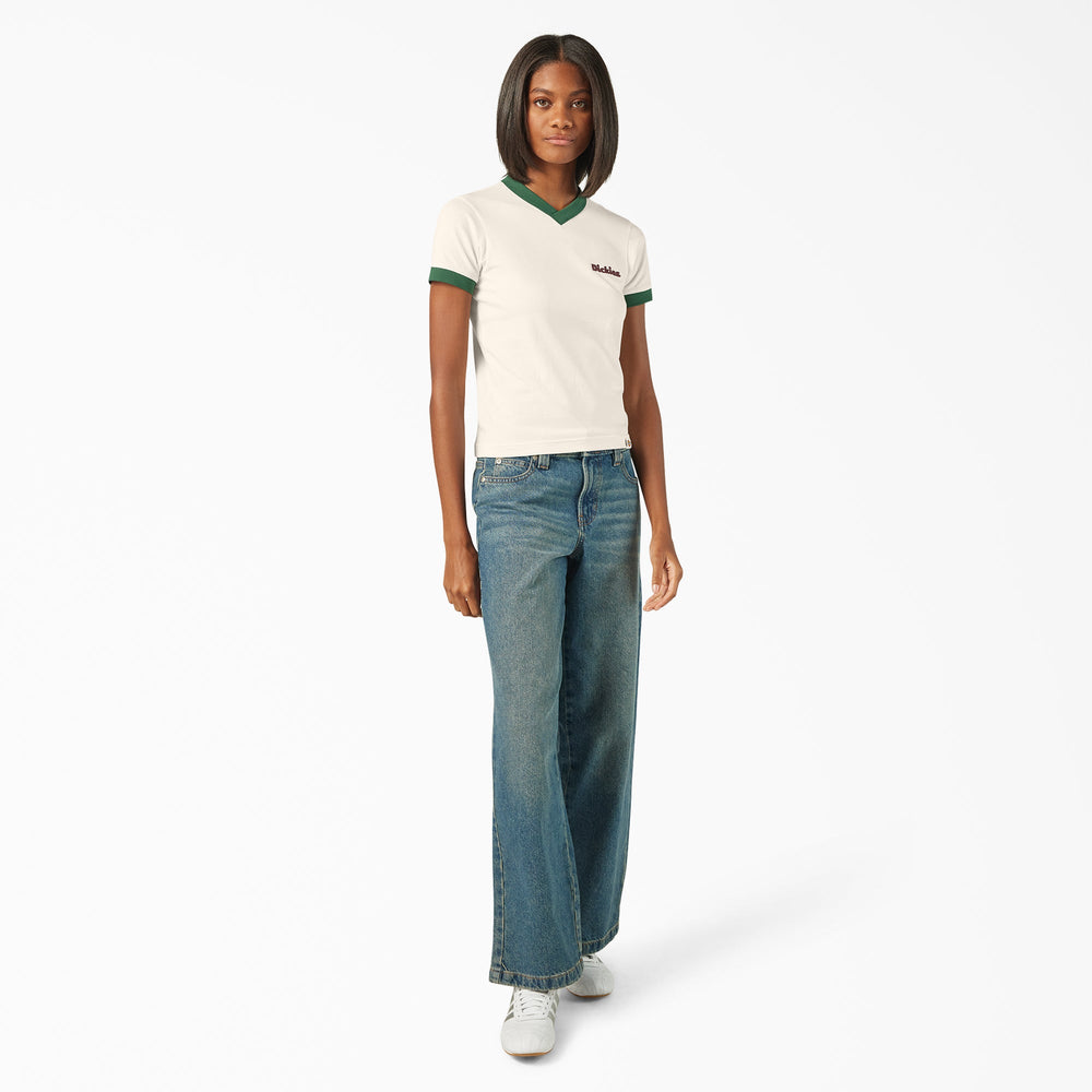 Sale - Dickies Women’s Slayden Ringer Tee