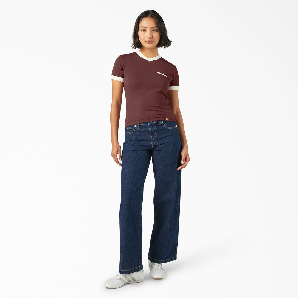 Women|Sale - Dickies Women’s Slayden Ringer Tee