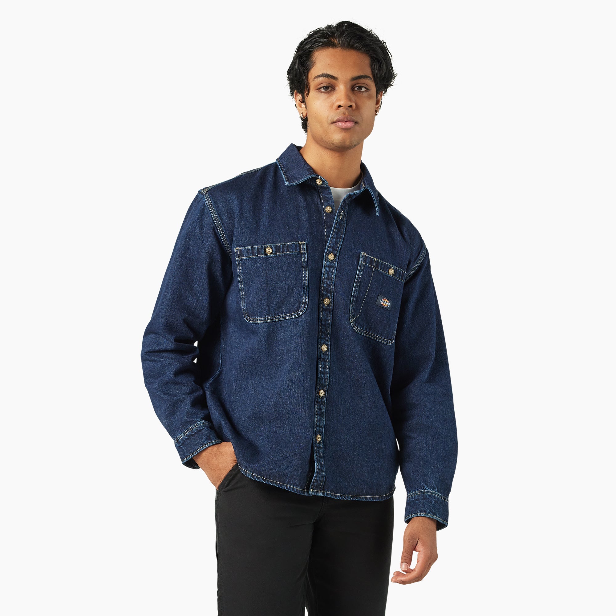 Men|Sale - Dickies Mechanic Denim Shirt