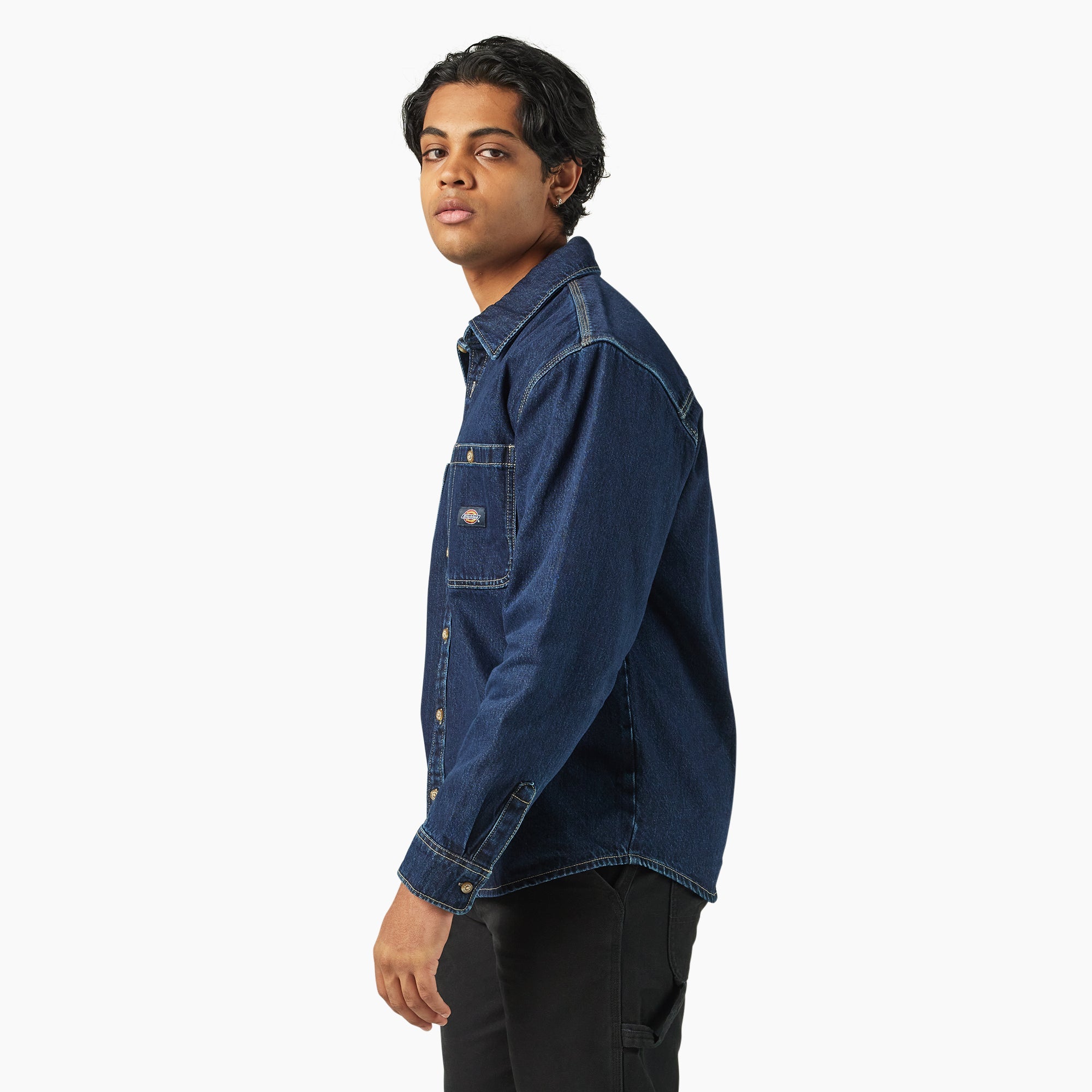 Men|Sale - Dickies Mechanic Denim Shirt