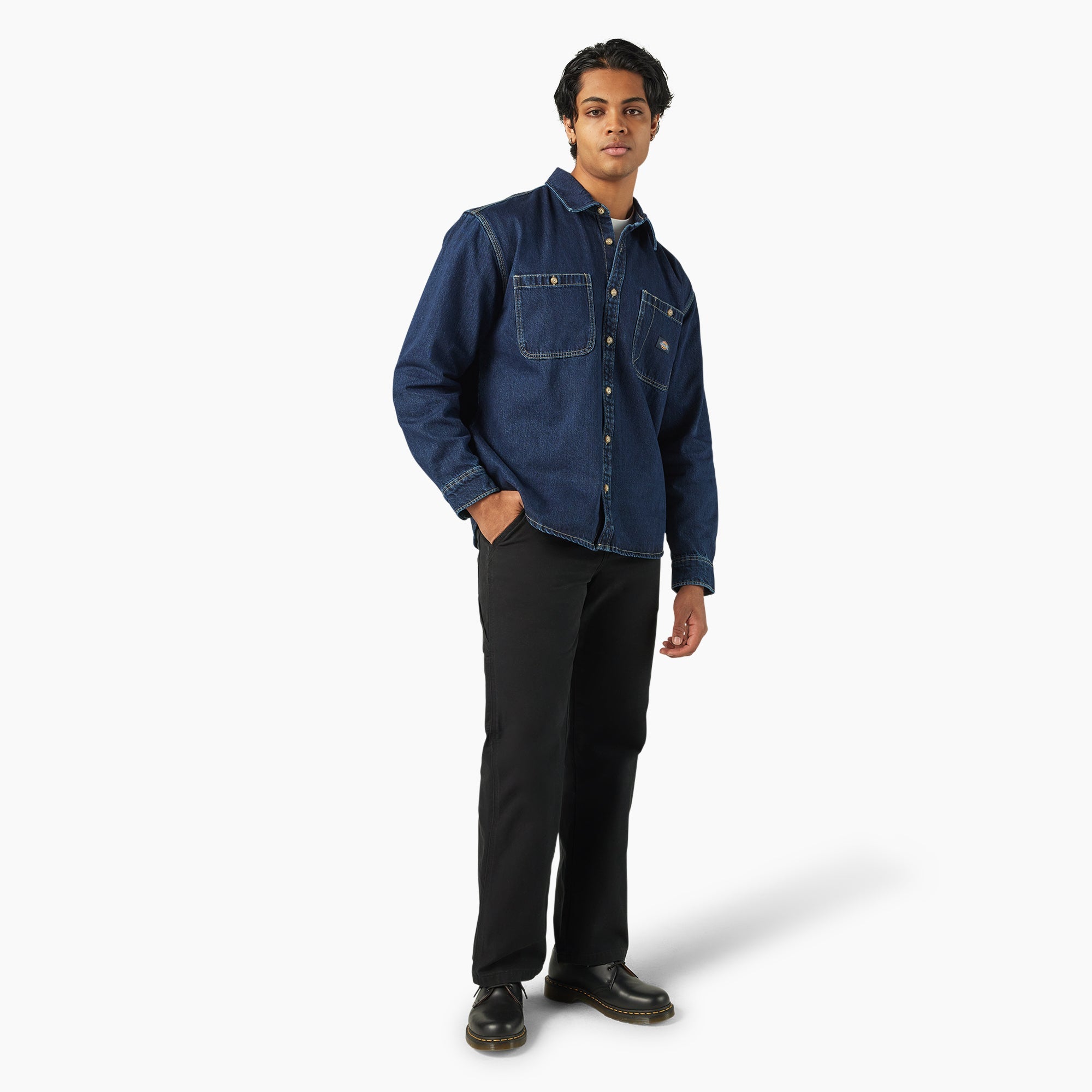 Men|Sale - Dickies Mechanic Denim Shirt