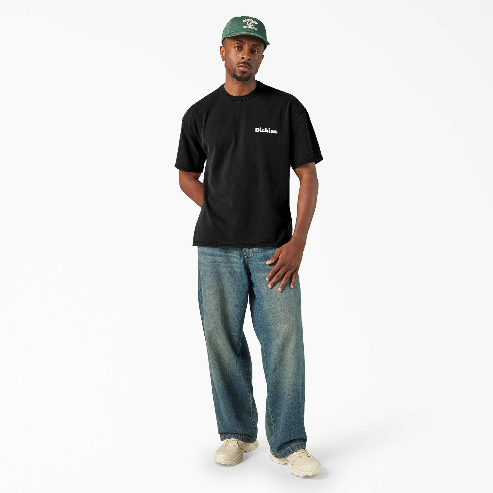 Men|Sale - Dickies Slayden Garment Dyed T-Shirt