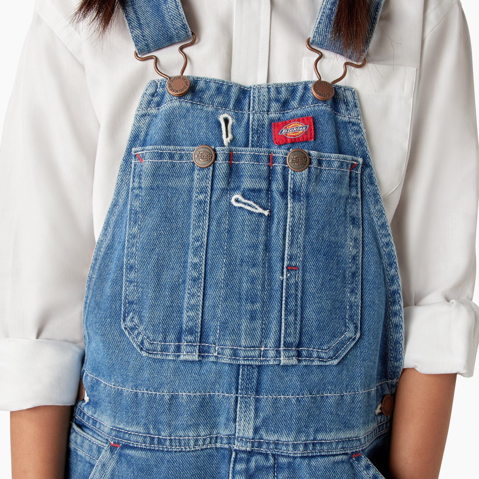 Men|Women - Dickies Kids' Denim Overalls