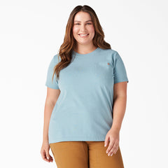 Women - Dickies Women's Plus Heavyweight Short Sleeve Pocket T-Shirt