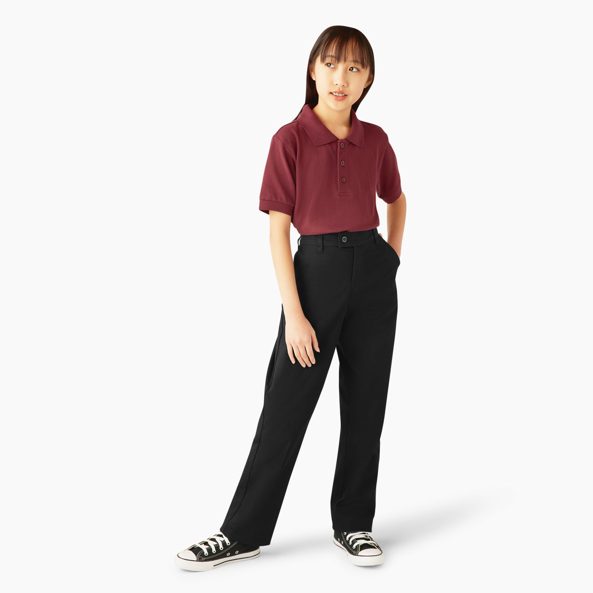 Kids - Dickies Girls' Slim Fit Pants, 4-20