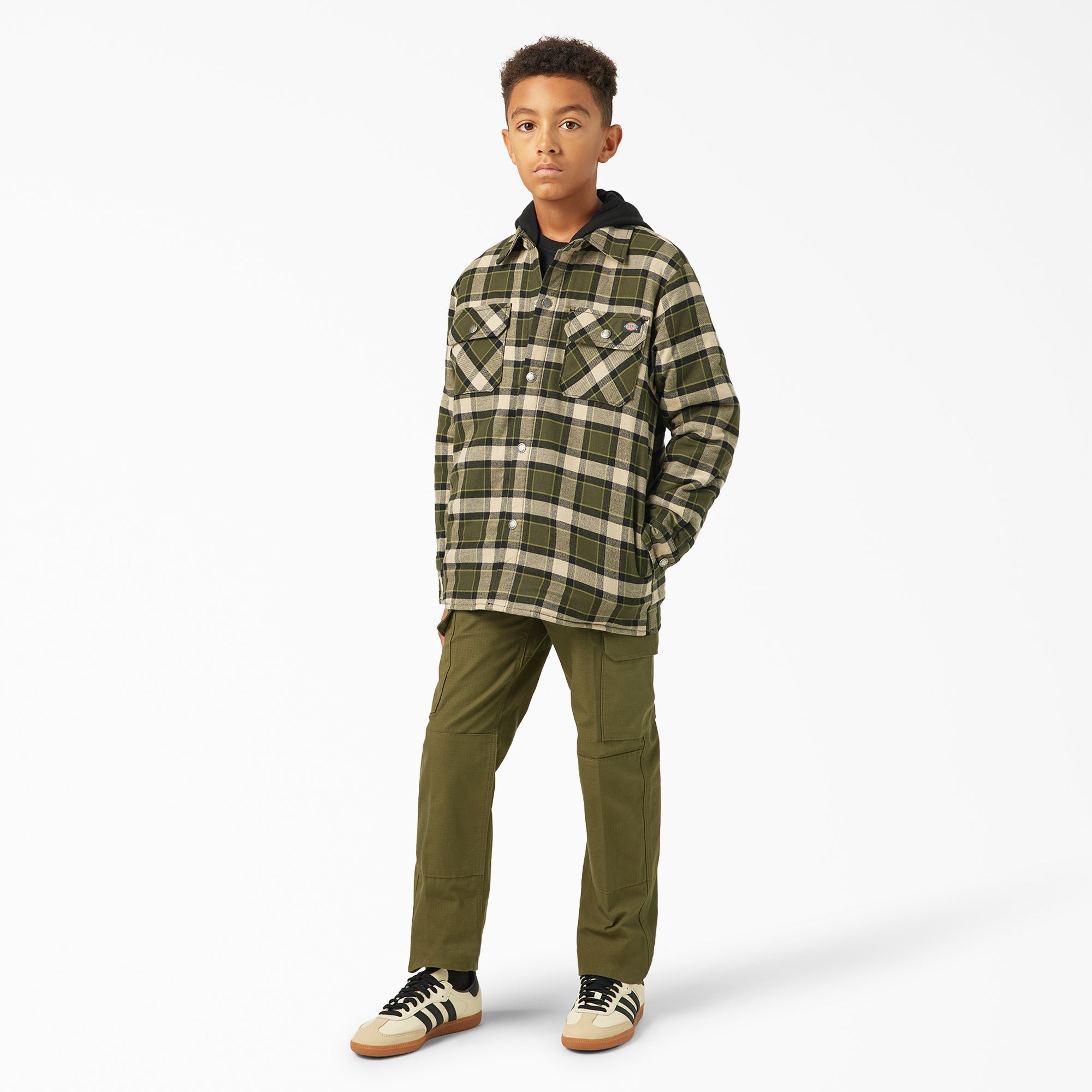 Kids - Dickies Boys’ Flannel Shirt Jacket