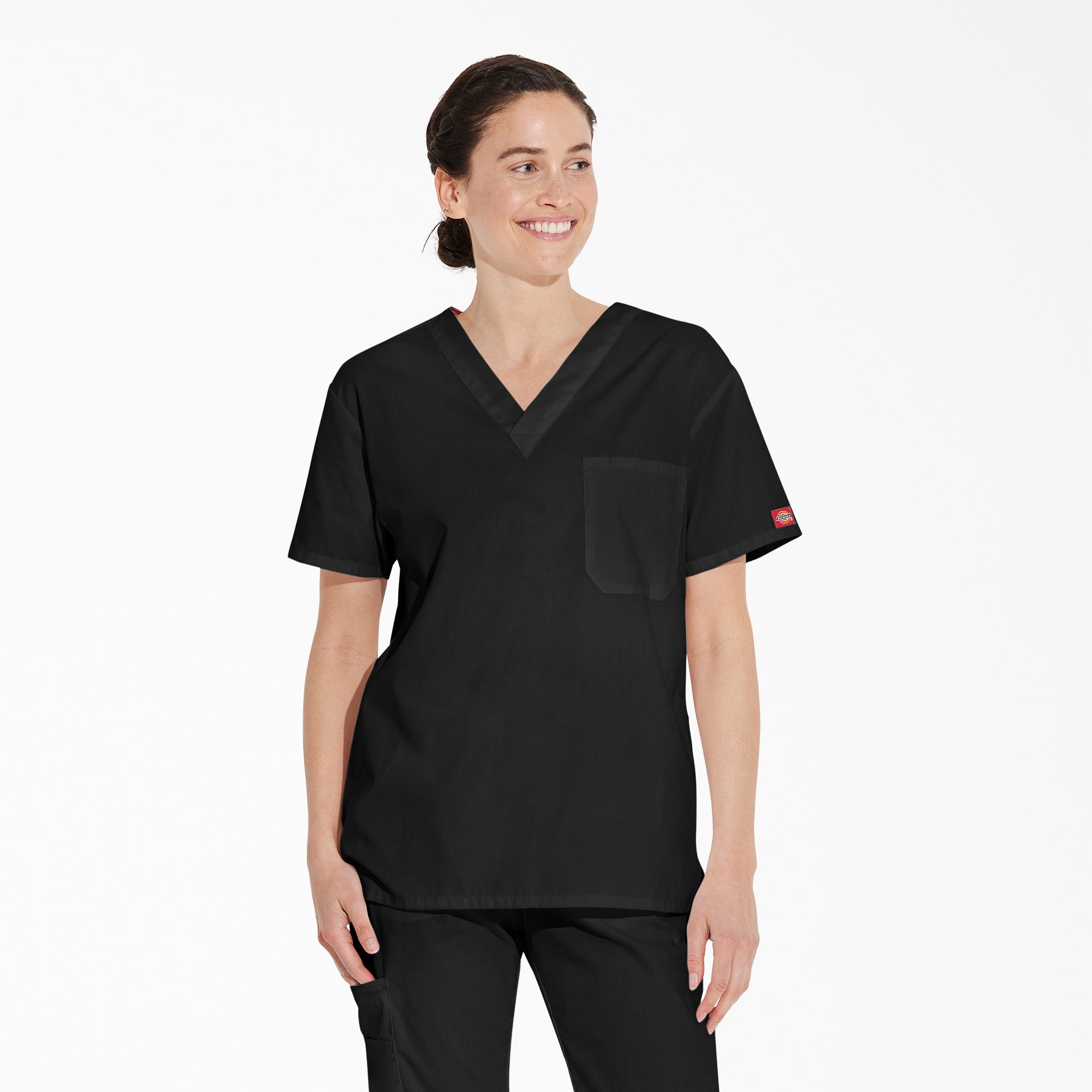 Men|Scrubs - Dickies Unisex EDS Signature V-Neck Scrub Top