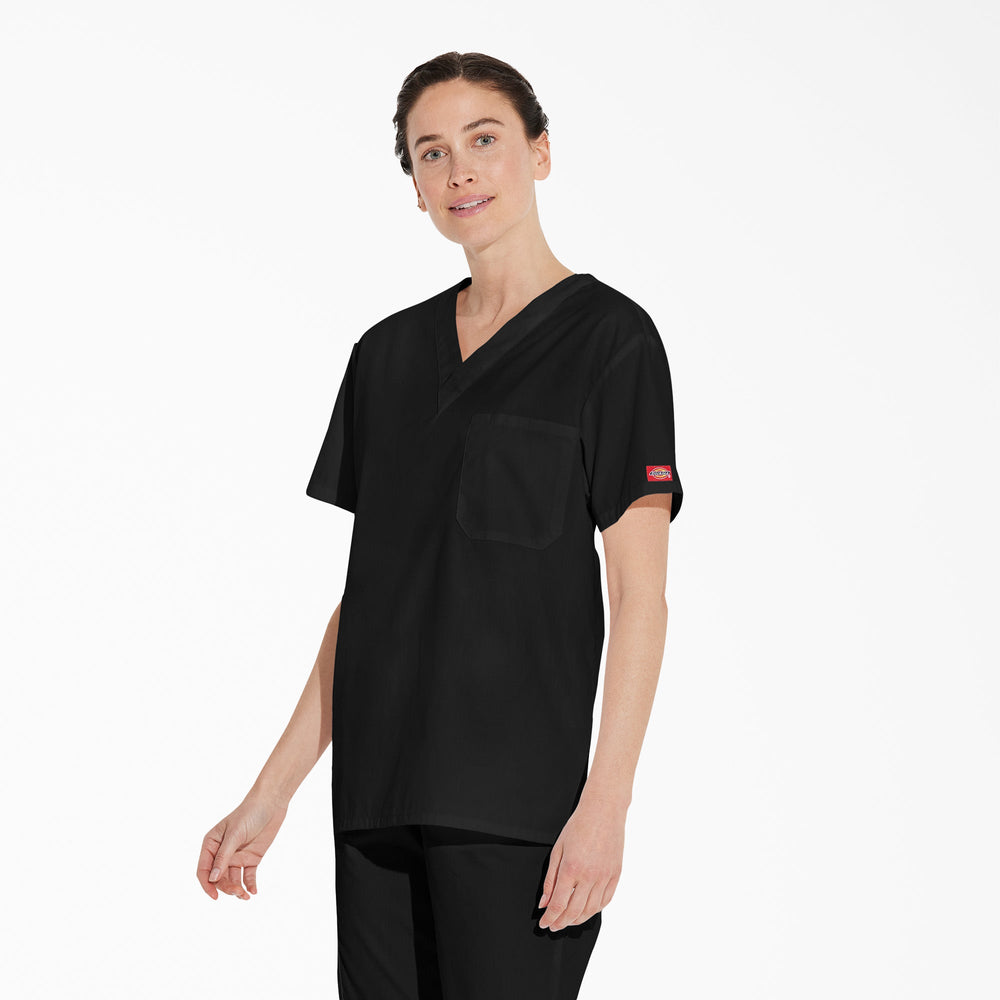 Men|Scrubs - Dickies Unisex EDS Signature V-Neck Scrub Top