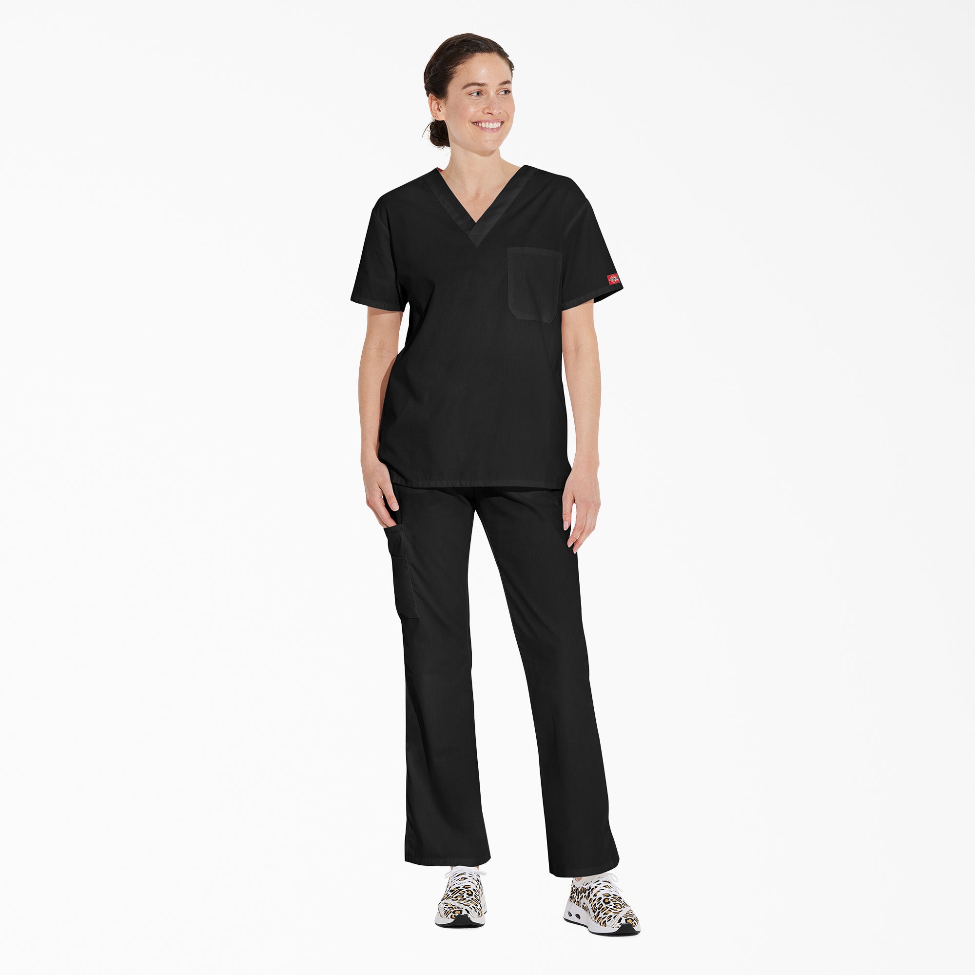 Men|Scrubs - Dickies Unisex EDS Signature V-Neck Scrub Top