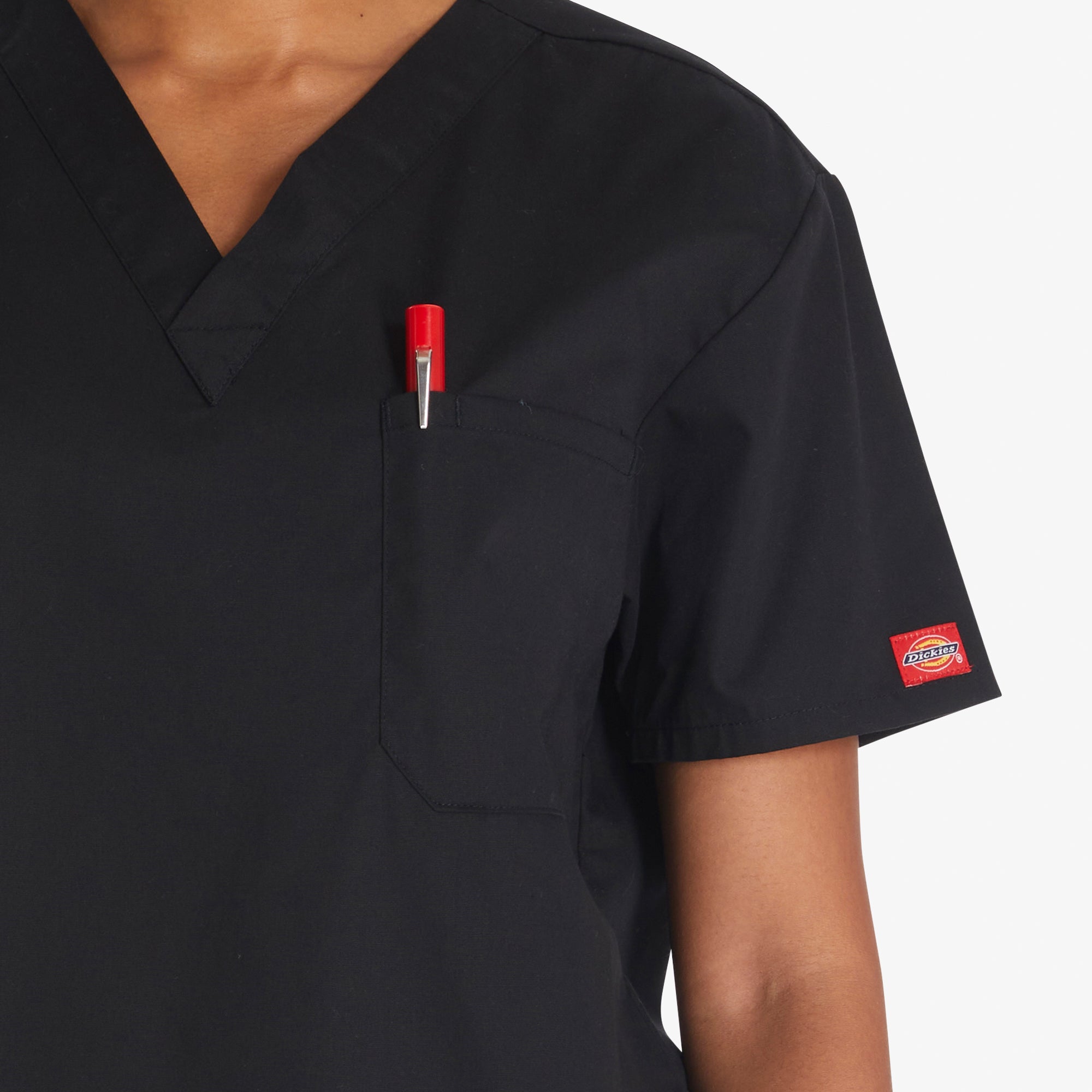 Men|Scrubs - Dickies Unisex EDS Signature V-Neck Scrub Top