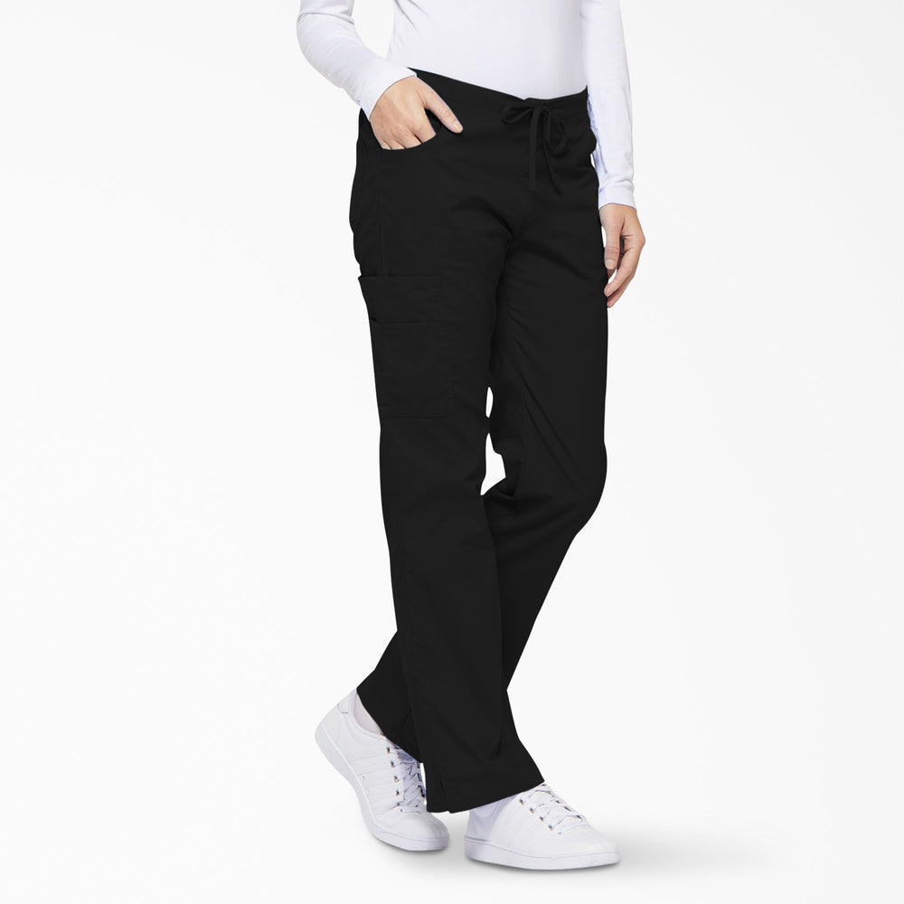 Women|Scrubs - Dickies Women's EDS Signature Drawstring Cargo Scrub Pants