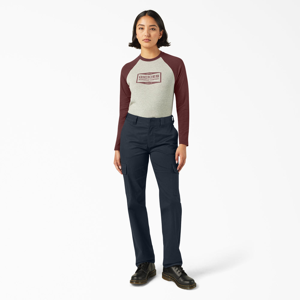 Women - Dickies Women's Super Flex Straight Leg Cargo Pants