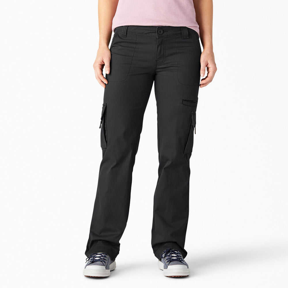 Women - Dickies Women's Relaxed Fit Straight Leg Cargo Pants