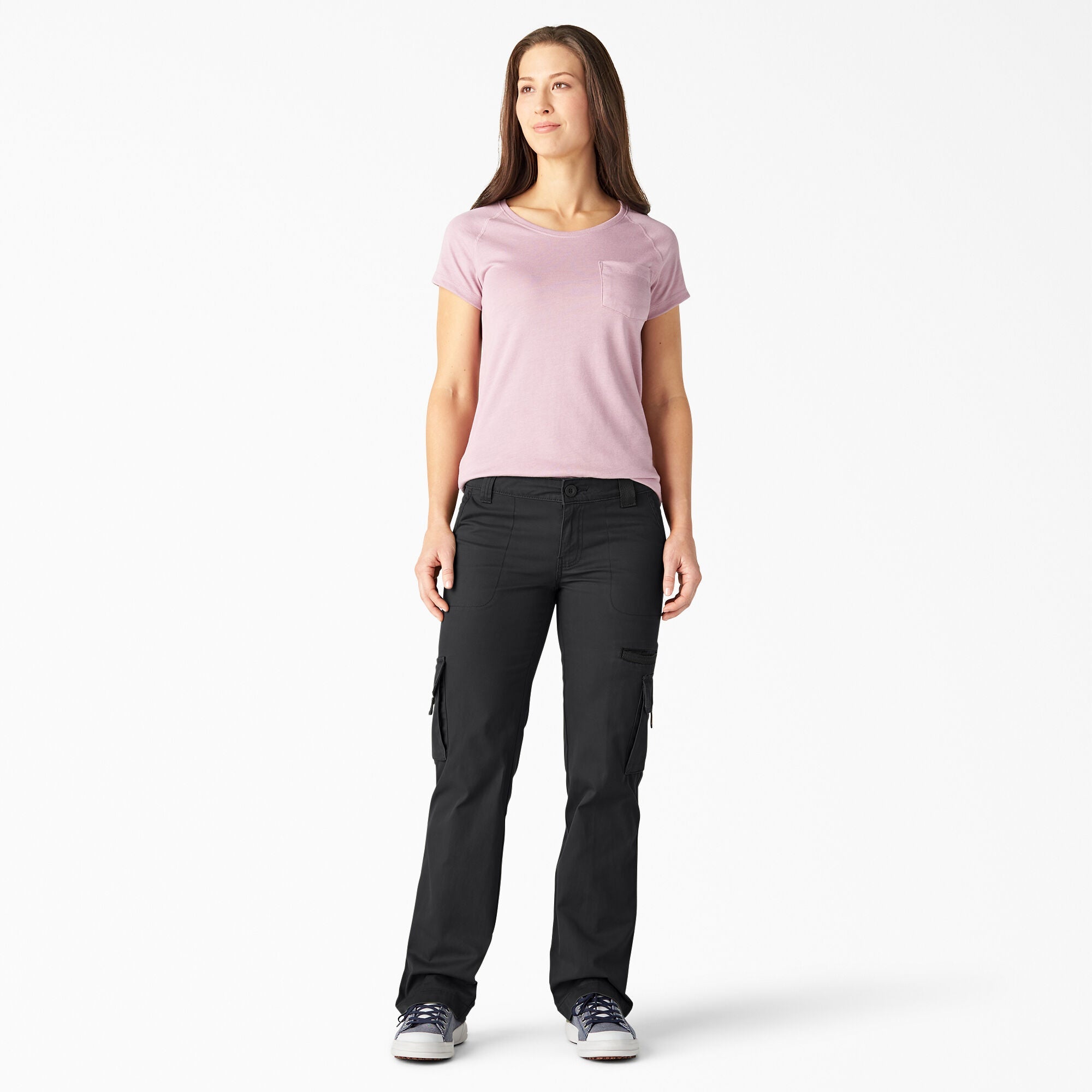Women - Dickies Women's Relaxed Fit Straight Leg Cargo Pants