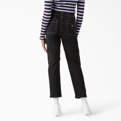Women - Dickies Women's Skinny Fit Cuffed Cargo Pants