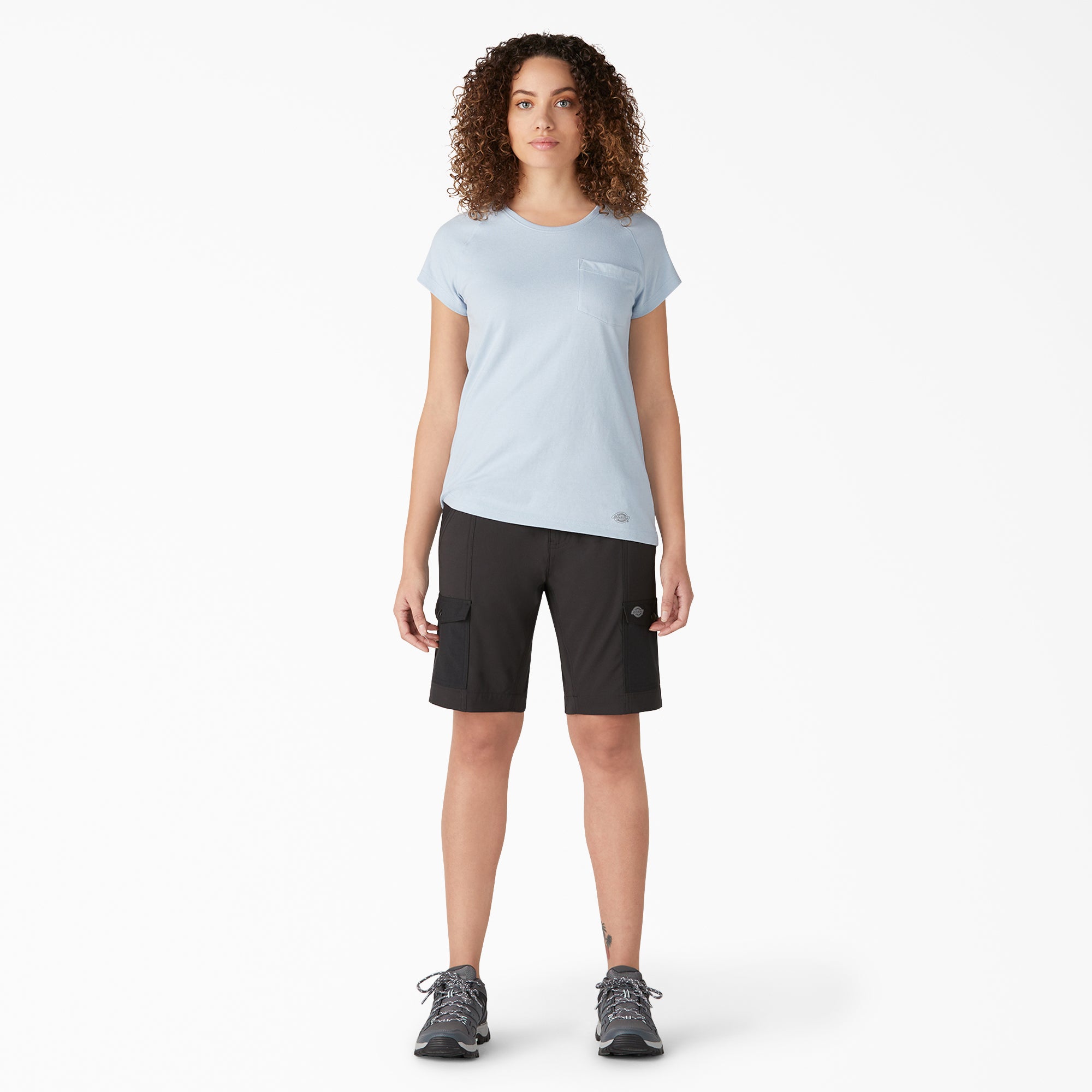 Women - Dickies Women's Cooling Slim Fit Cargo Shorts, 10"