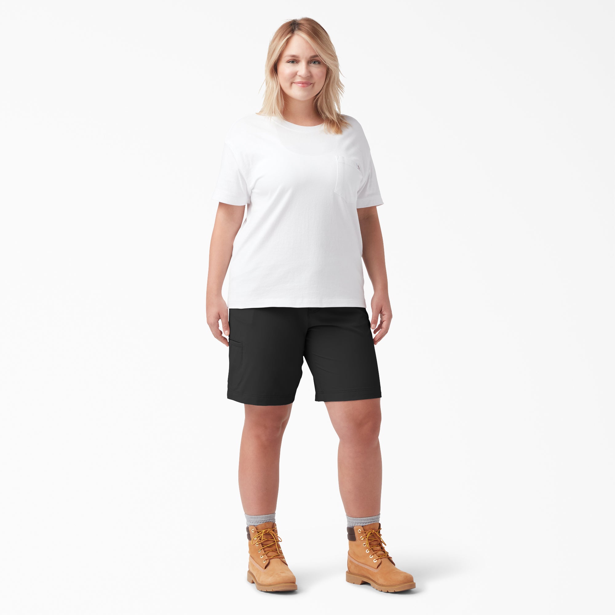 Women - Dickies Women's Plus Cooling Relaxed Fit Shorts, 9"