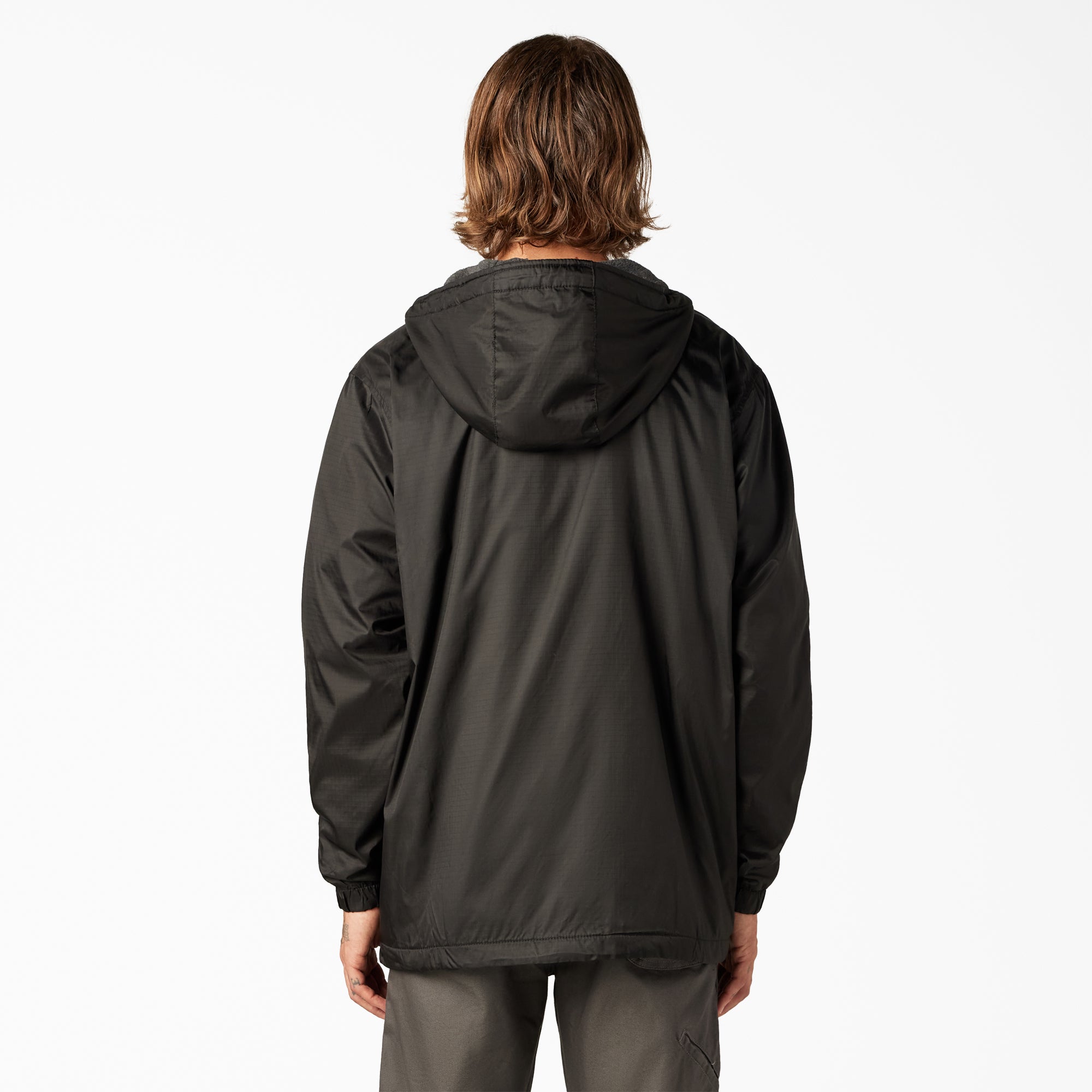 Men - Dickies Fleece Lined Nylon Hooded Jacket