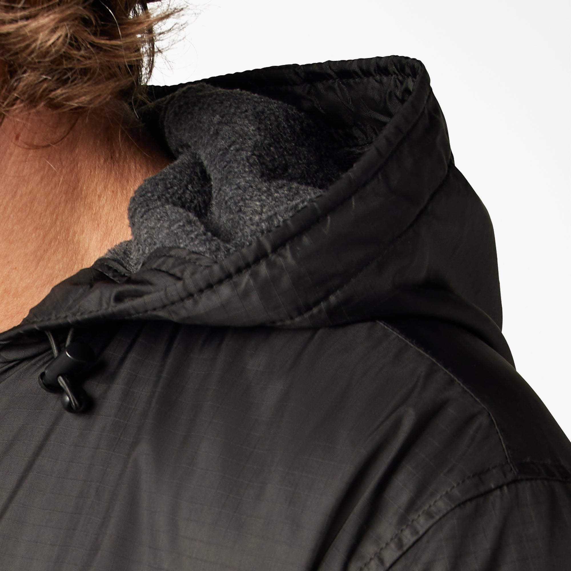Men - Dickies Fleece Lined Nylon Hooded Jacket